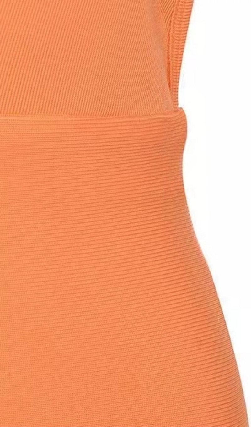 BANDAGE MAXI DRESS IN ORANGE Dresses styleofcb 
