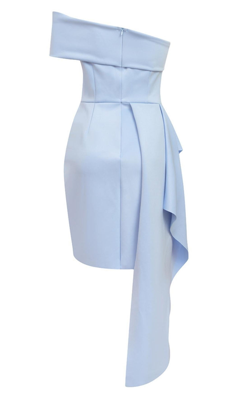 BANDAGE MIDI DRESS IN BLUE Dresses styleofcb 