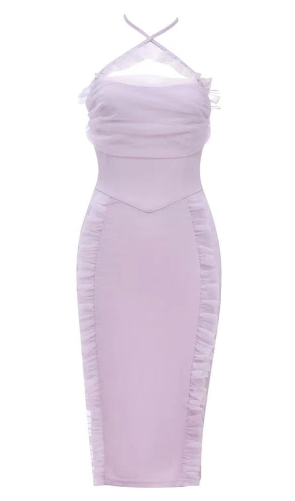 BANDAGE MIDI DRESS IN PURPLE Dresses styleofcb 