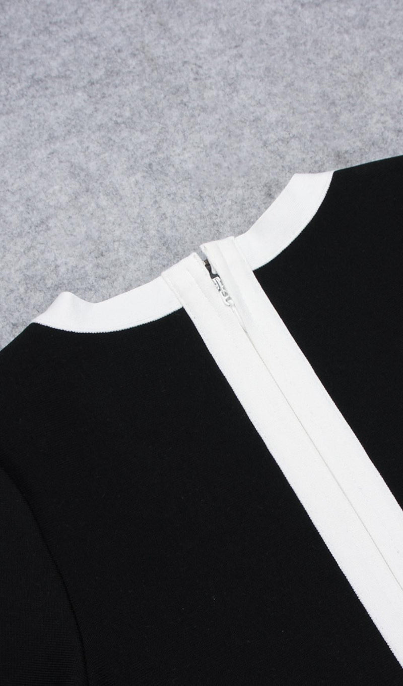 BANDAGE MINI DRESS IN BLACK Dresses styleofcb 
