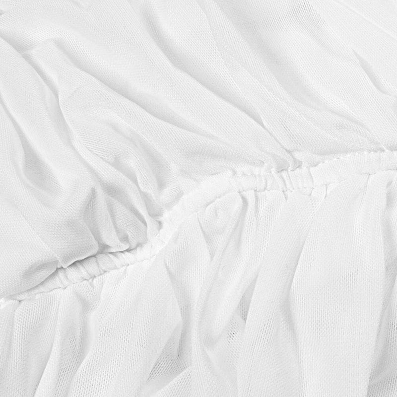 BANDEAU SATIN SUSPENDER MINI DRESS IN WHITE DRESS styleofcb 
