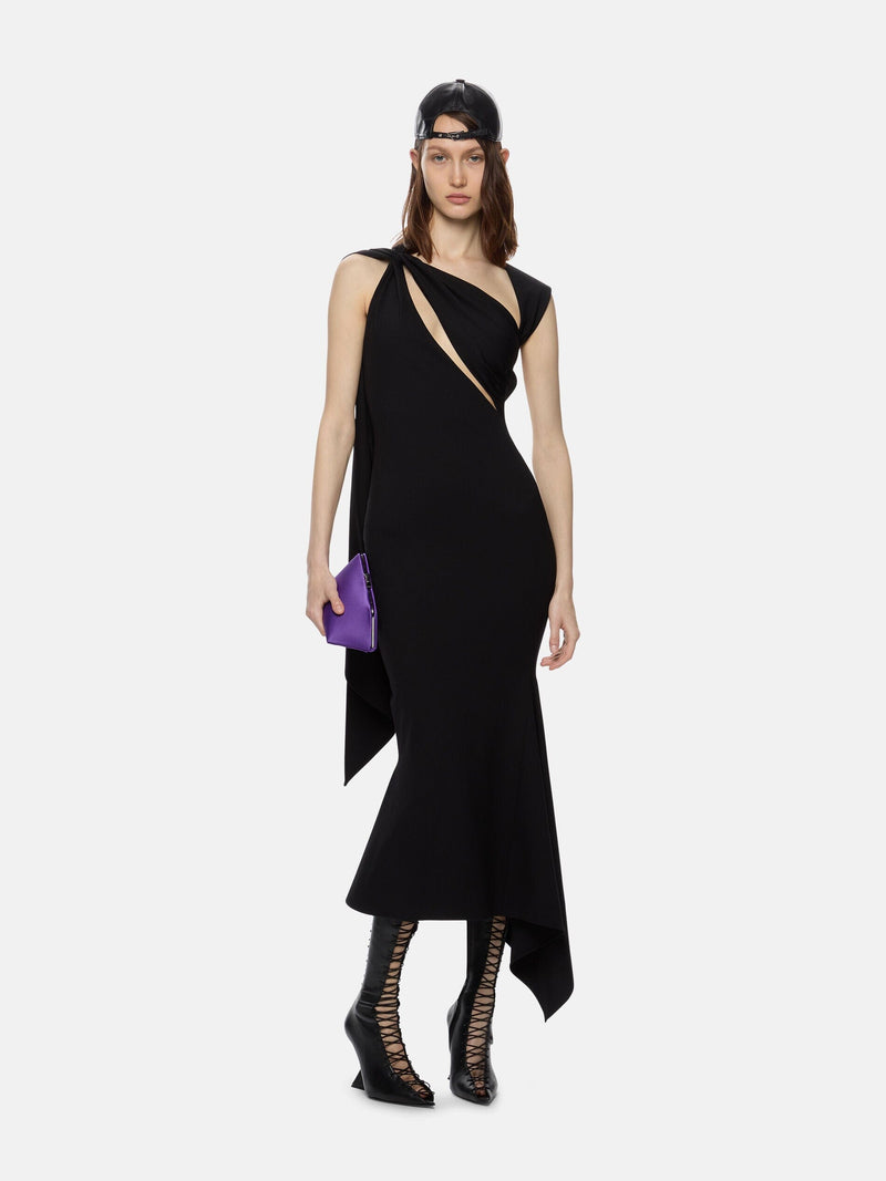 BACKLESS CUT OUT CORSET DRESS IN BLACK DRESS styleofcb 
