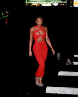 OFF SHOULDER CUT OUT MAXI DRESS IN RED DRESS styleofcb 