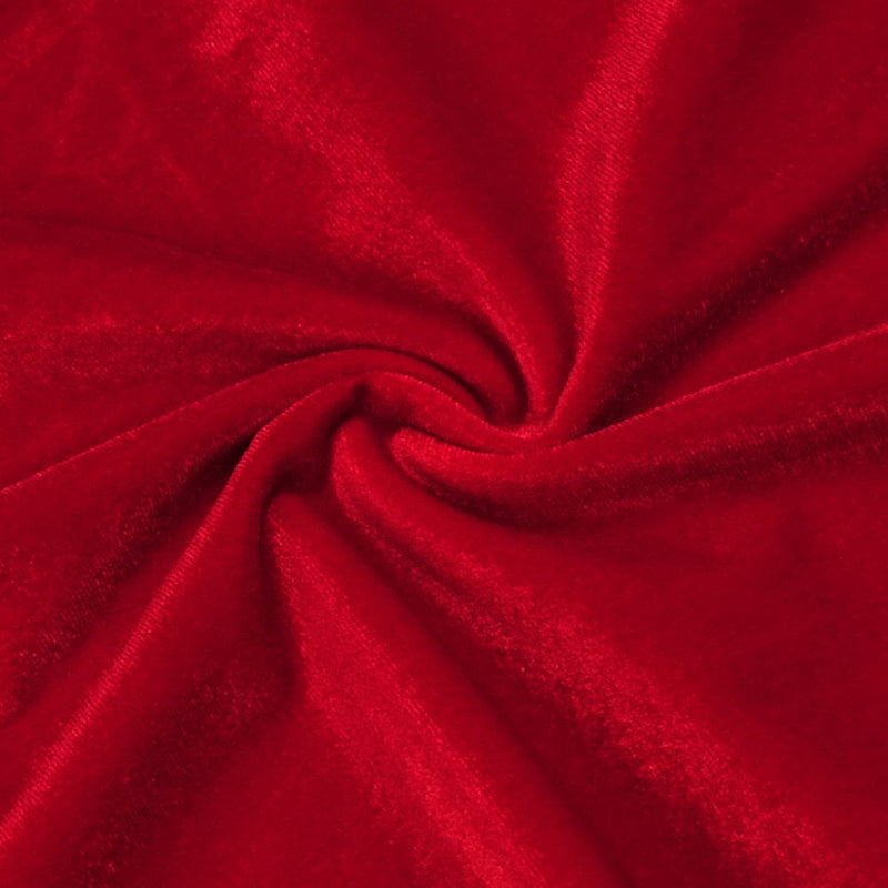 STRAPLESS COREST TWO-PIECE DRESS IN RED DRESS styleofcb 