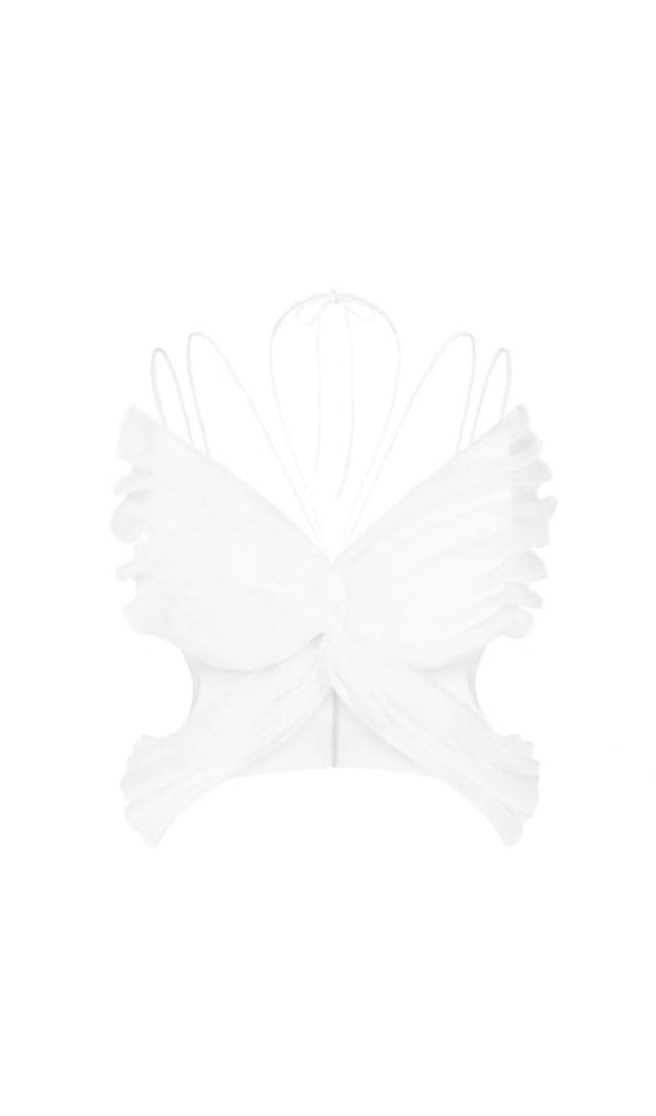 BUTTERFLY TOPS IN WHITE Clothing styleofcb 