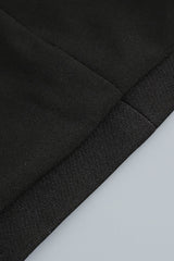 BEADED SPIRAL BLAZER IN BLACK BODYSUITS & JUMPSUITS styleofcb 