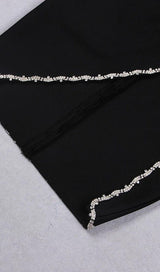 CRYSTAL BANDAGE DRESS IN BLACK Dresses styleofcb 