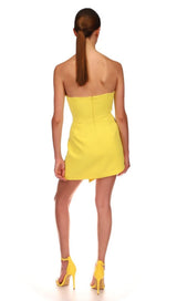 CRYSTAL FLOWER MINI DRESS Dresses styleofcb 