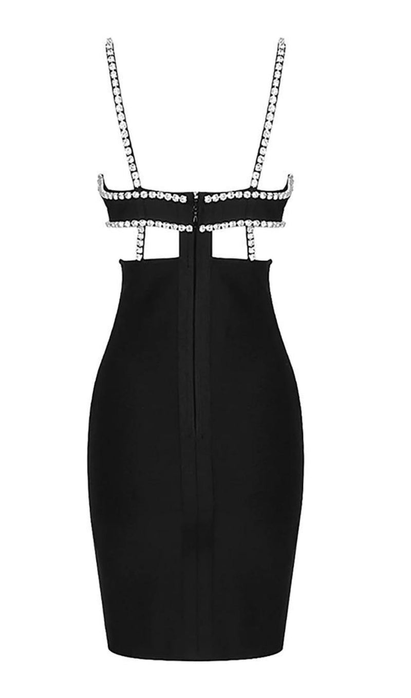 CRYSTAL SPARKLY MINI BANDAGE Dresses styleofcb 