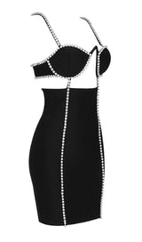 CRYSTAL SPARKLY MINI BANDAGE Dresses styleofcb 