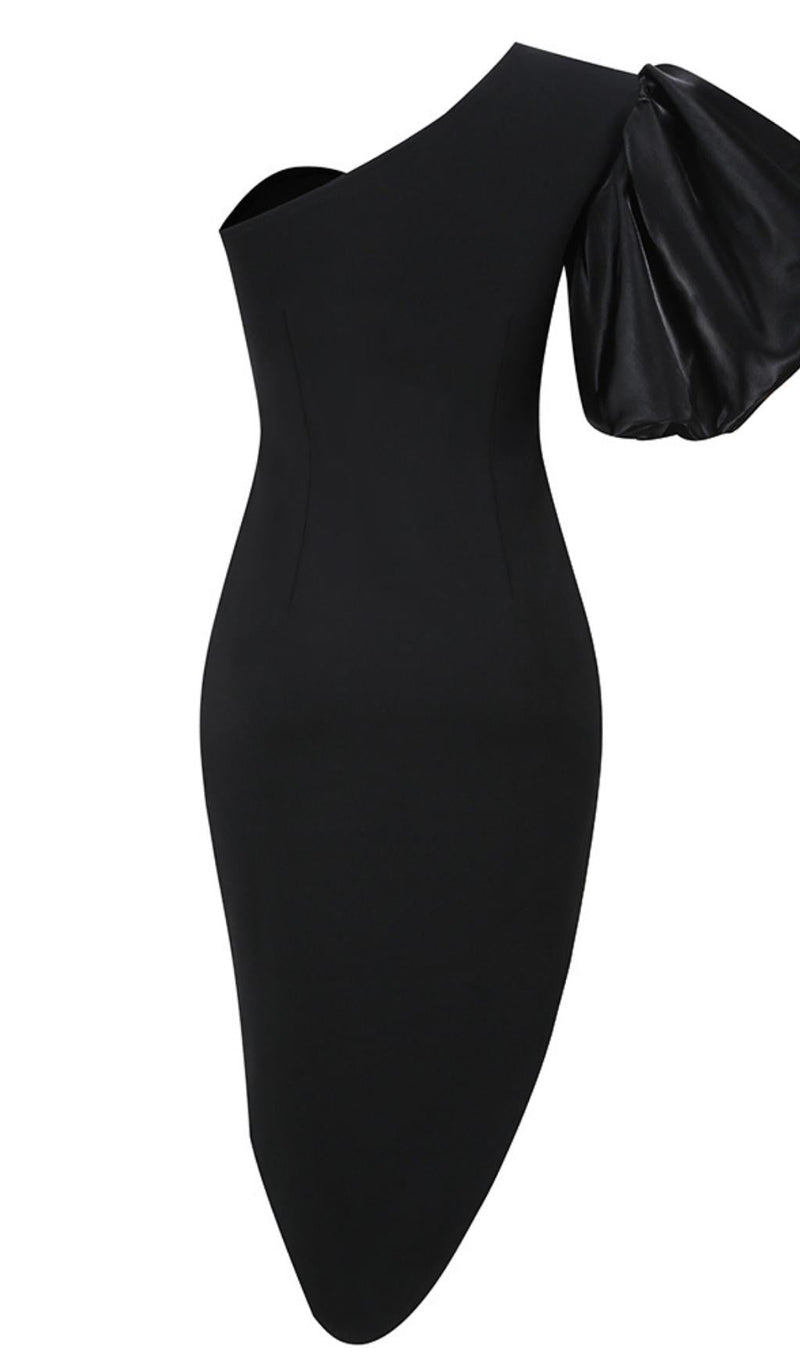 CUT OUT MIDI DRESS IN BLACK Dresses styleofcb 