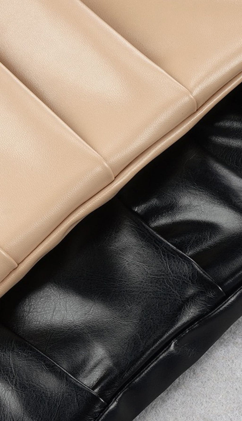 Corset Leather Sling Dress styleofcb 
