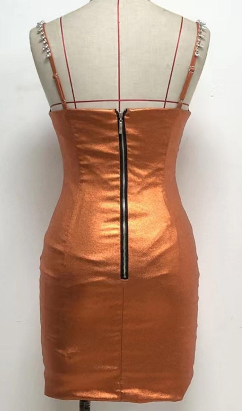 DIAMOND LASER MINI DRESS Dresses styleofcb 