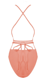 Deep V-neck briefs top styleofcb 