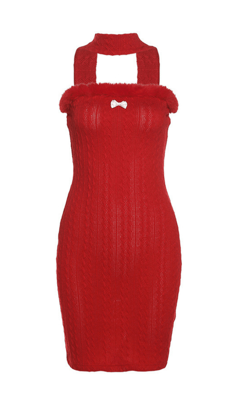 Halter tube top dress styleofcb DRESS S 