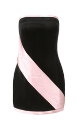 High waist stitching dress styleofcb 