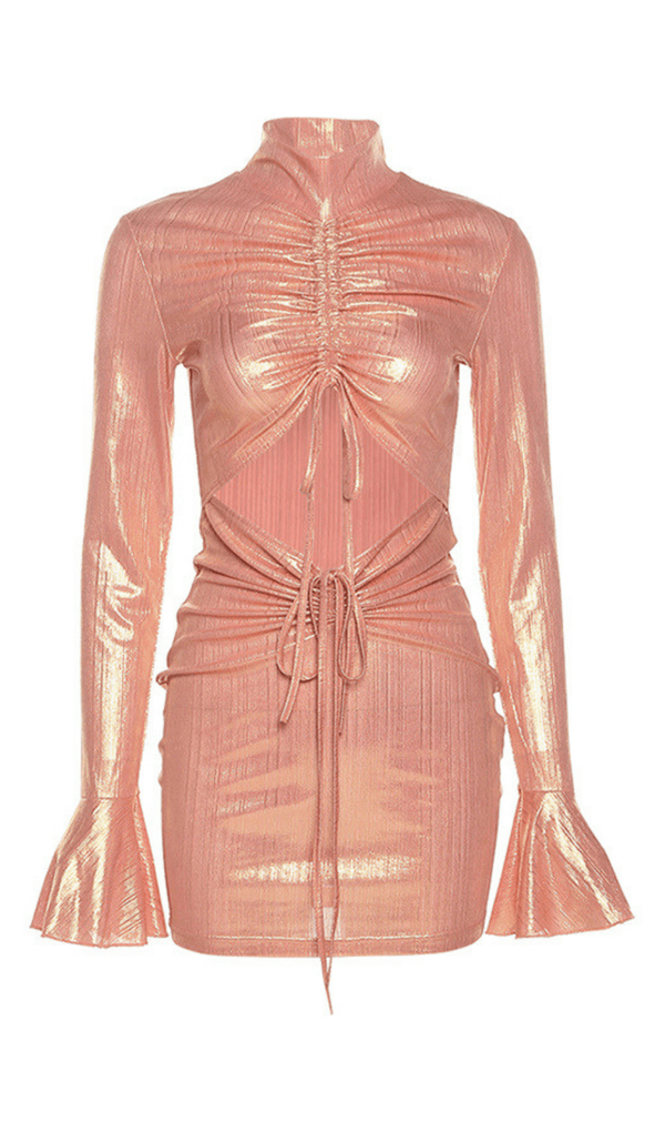 Hollow pleated dress styleofcb 