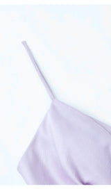 TIE STRAPPY TOP IN PURPLE styleofcb 