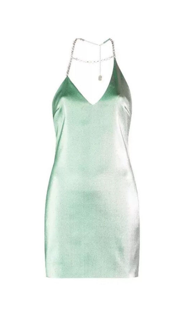 DIAMOND SUSPENDER DRESS IN MINT GREEN styleofcb 