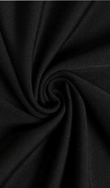 VEST WITH METAL CHAIN HANGING NECK TOP IN BLACK styleofcb 