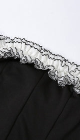 Irregular embroidered lace dress styleofcb 