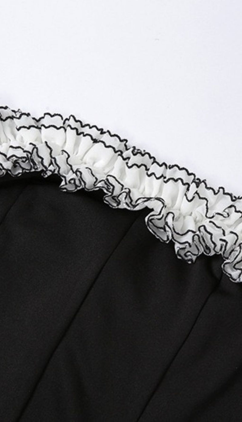 Irregular embroidered lace dress styleofcb 