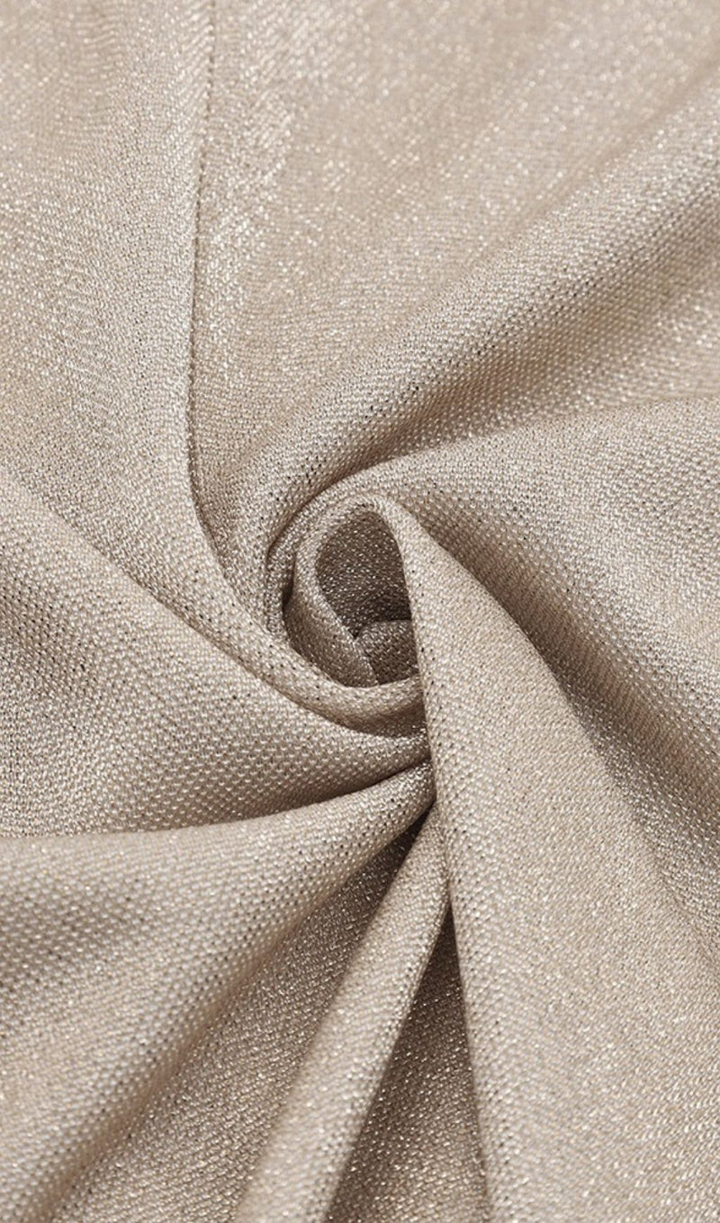 KHAKI RUCHED MINI DRESS Dresses styleofcb 