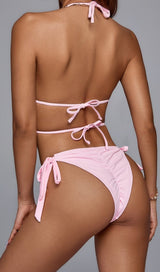 PINK PEARL EMBELLISHED BIKINI Swimwear Oh CICI 