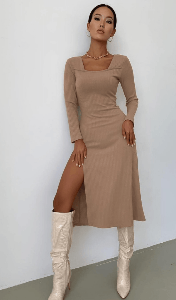 Knit skirt long skirt styleofcb 