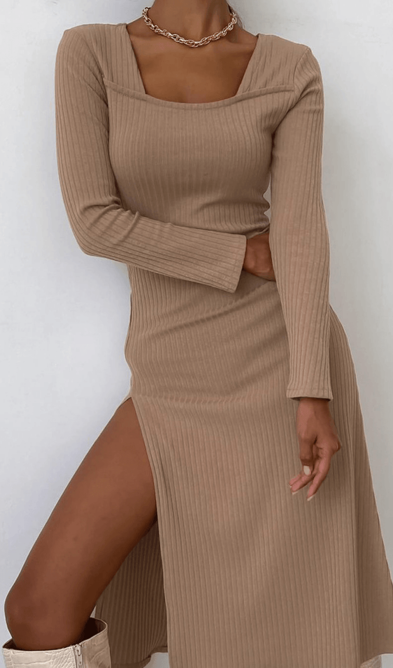 Knit skirt long skirt styleofcb 