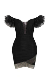 LACE MINI DRESS IN BLACK Dresses styleofcb 