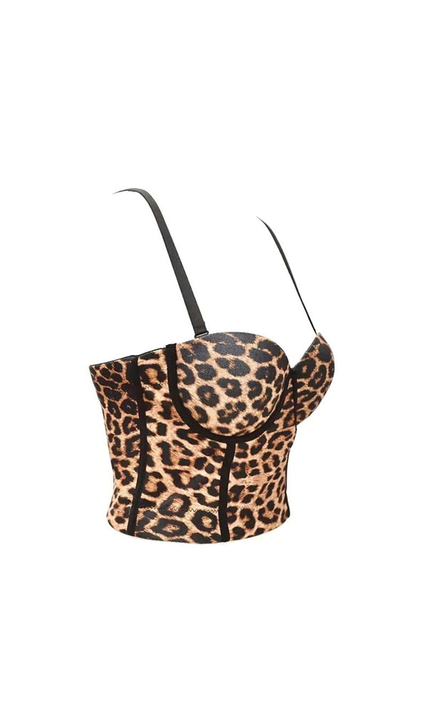 LEOPARD CORSET TOP Clothing styleofcb 