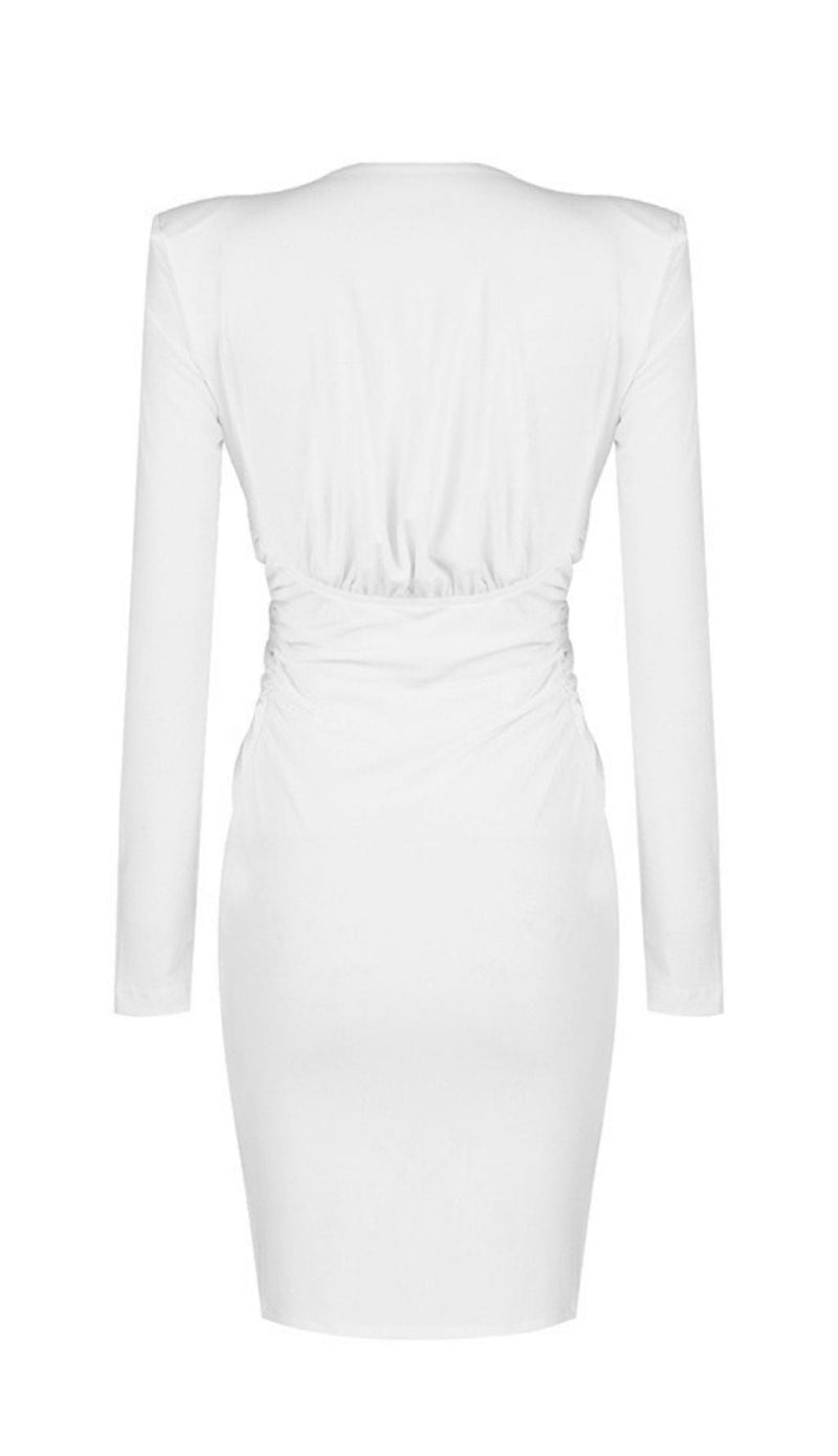 Long sleeve slim blazer dress styleofcb 