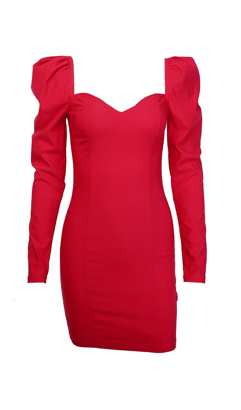 Low cut hip skirt styleofcb RED S 