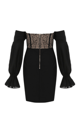 Mesh stitching dress styleofcb 