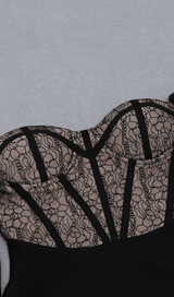 Mesh stitching dress styleofcb 