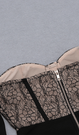 Mesh stitching dress styleofcb 