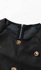 Navel leisure leather suit Dresses styleofcb 