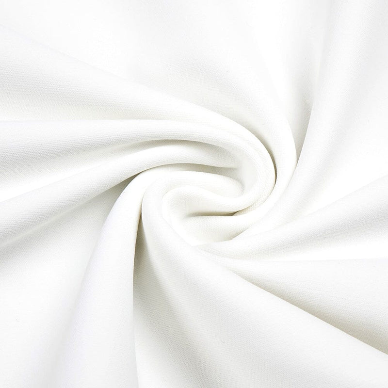 SLASH NECK PLEATED MAXI DRESS IN WHITE styleofcb 