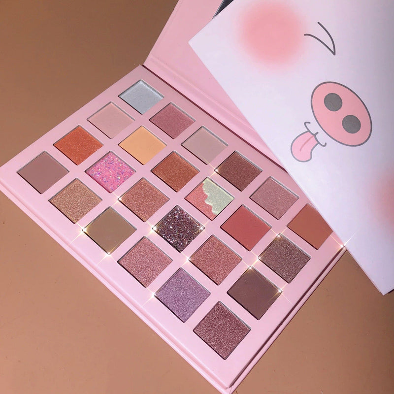 24 COLOR GLITTER PEARL EYESHADOW PALETTE blingmyfriend 
