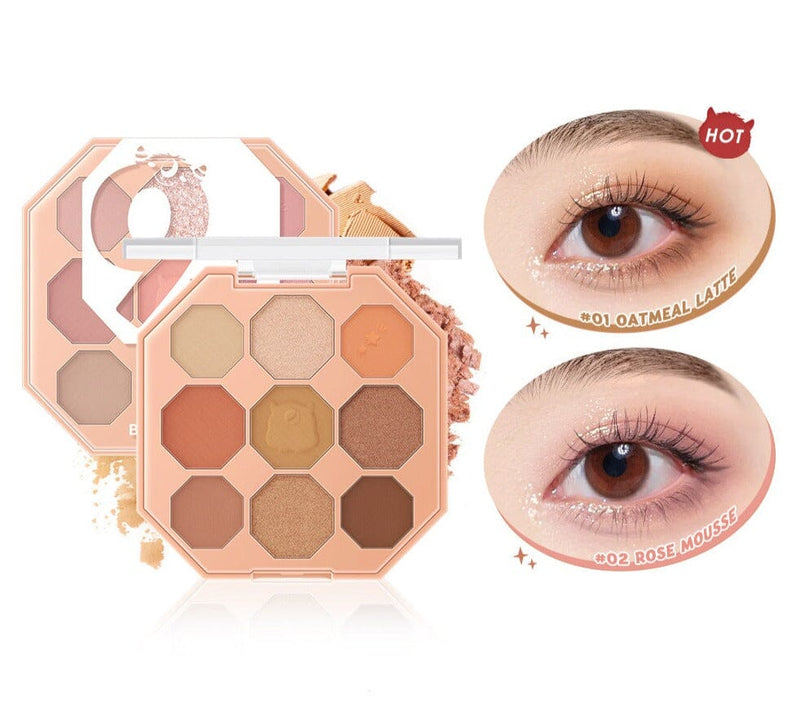 MATTE PEARLESCENT GLITTER SEQUINS EYESHADOW blingmyfriend 