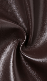 One-shoulder faux leather slim vest styleofcb 