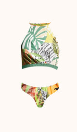 Ororo Printed Bikini Three Piece Set Swimwear styleofcb 
