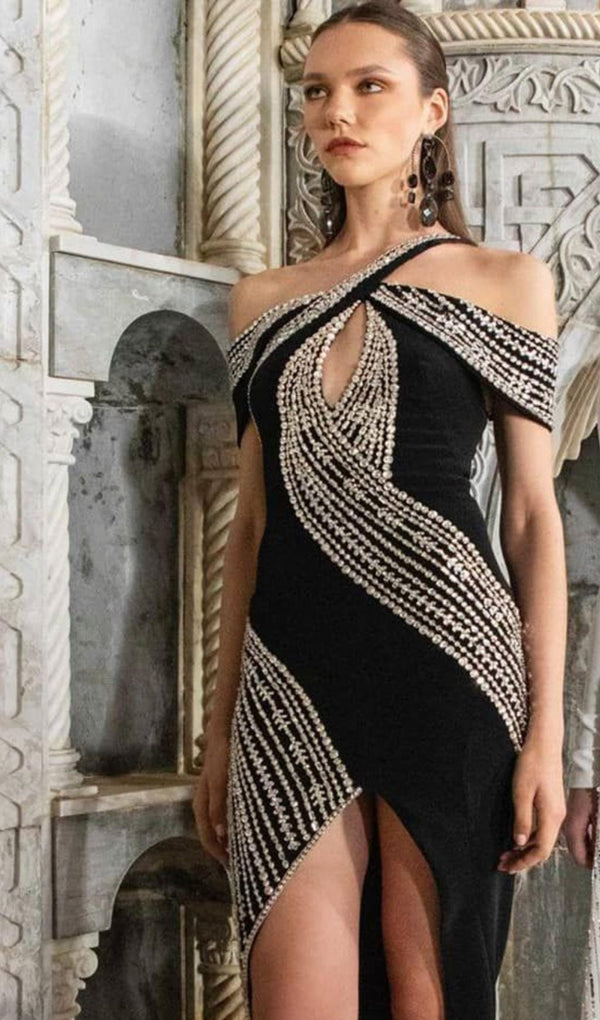 PEARL DRESS IN BLACK Dresses styleofcb 