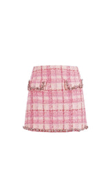PINK WOOLEN SUIT SET Dresses styleofcb S SKIRT 