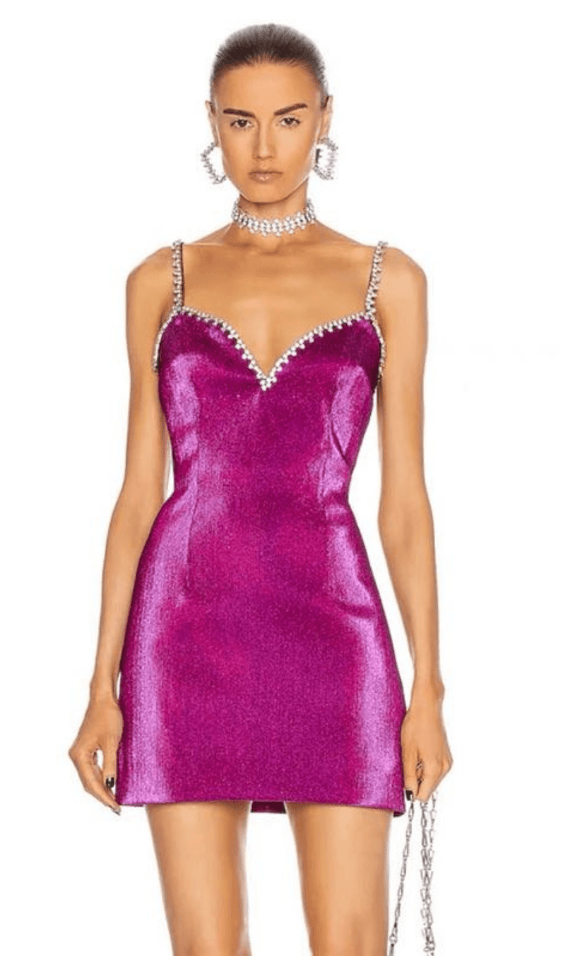 Rhinestone ladies dress styleofcb 