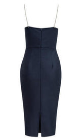 SPLIT BANDAGE MIDI DRESS IN BLUE Dresses styleofcb 