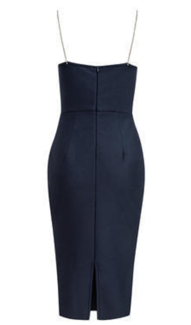 SPLIT BANDAGE MIDI DRESS IN BLUE Dresses styleofcb 