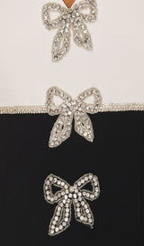 RHINESTONE BANDAGE MINI DRESS styleofcb 