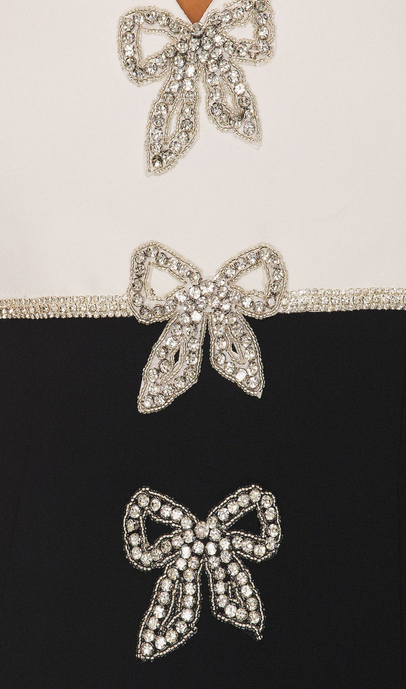 RHINESTONE BANDAGE MINI DRESS styleofcb 